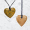 Soapstone Jewelry  Carving Heart Pendant
