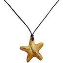 Soapstone Jewelry  Carving Sea Star Pendant